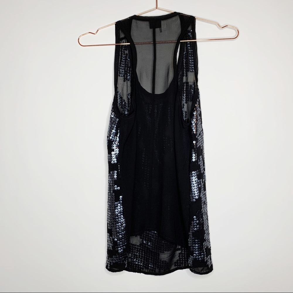 Urban Outfitters black Sparkle & Fade sequin tank - Picture 2 of 4